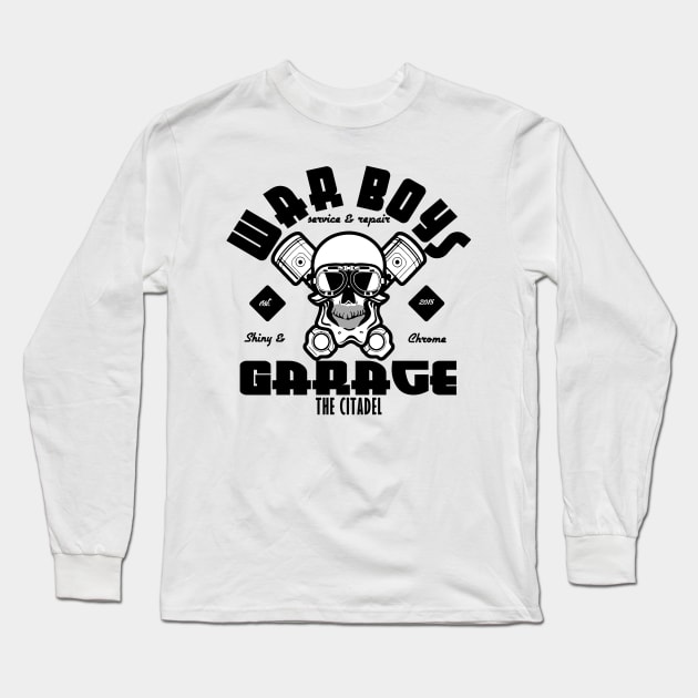 War Boys garage Long Sleeve T-Shirt by SuperEdu